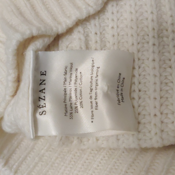 Sezane Lucas Jumper in Ecru, M - Picture 9 of 14